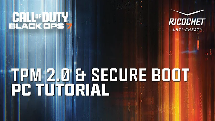 Call of Duty: Black Ops 7 | TPM 2.0 & Secure Boot PC Tutorial