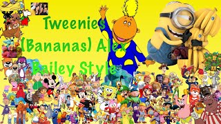 Bananas Tweenies Alex Bailey Style Version 2