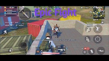EPIC FIGHT - PUBG MOBILE LITE - ANDROID GAMEPLAY #5