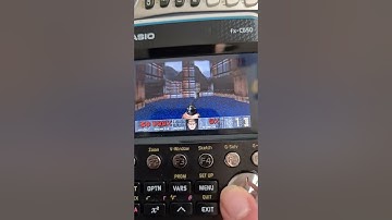Doom 1 on Casio fx-CG50 calculator