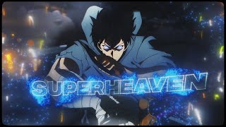 SUPERHEAVEN 😈🖤 Solo Leveling (AMV/EDIT)