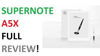 Review of the Supernote A5X Digital Note Taking Slate