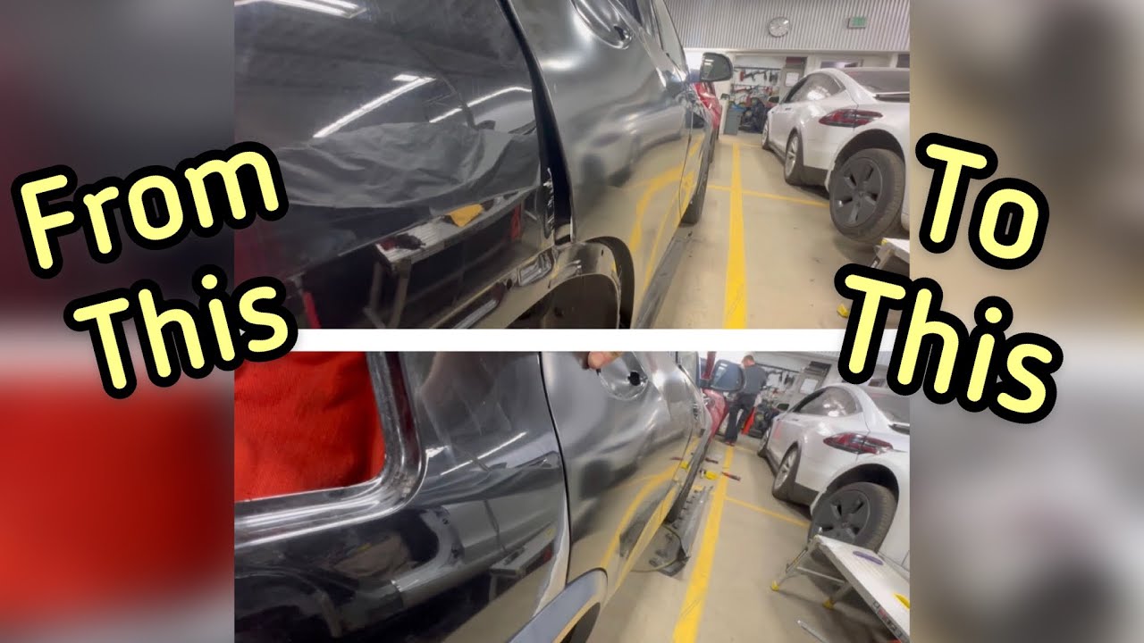 BMW X5 quarter repair