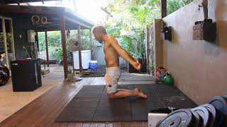 Shoulder Pass Through, Kneeling