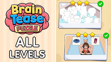 Brain Tease Puzzle All Levels 1-81 Walkthrough Solutions