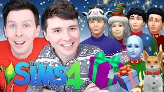 DIL&#39;S FAMILY WINTERFEST - Dan and Phil Play: Sims 4 #63