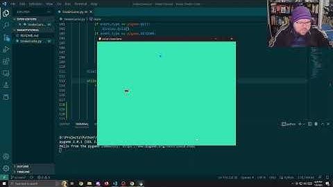 Python Snake Game Tutorial - Pause, Escape and Game Over