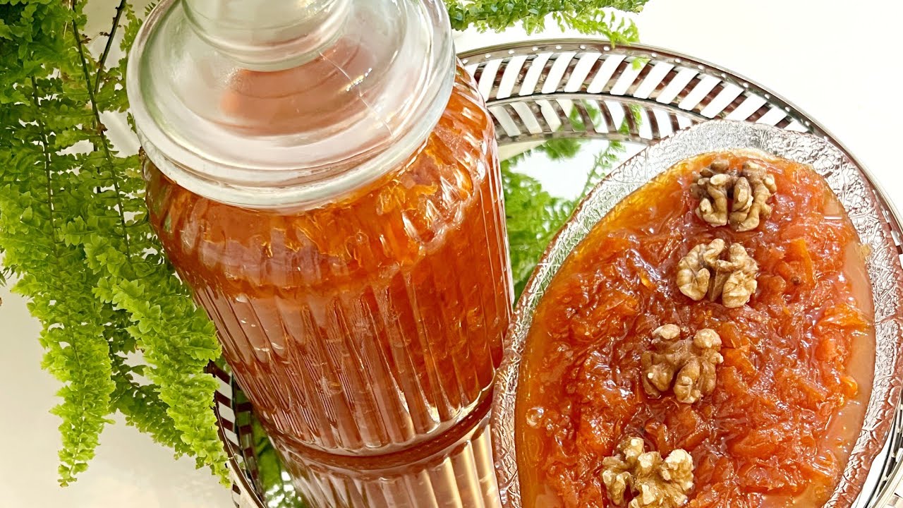 طريقة عمل مربى الجزر 🥕 || بطريقة سهلة || وطعم خيالي😍