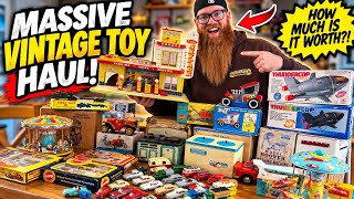 I Just Bought a RARE Vintage Diecast Model Car Collection! Hidden Gems Inside!
