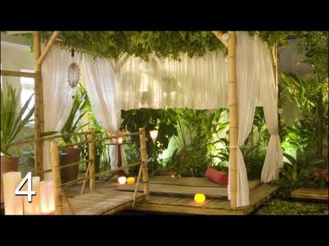 12 hermosas ideas de pérgola de bambú - Ideas geniales