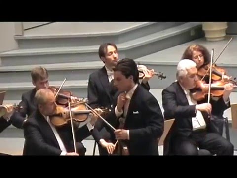 Daniel Röhn - Mozart Violin Concerto No. 5 in A "Turkish" (part 2 of 3)