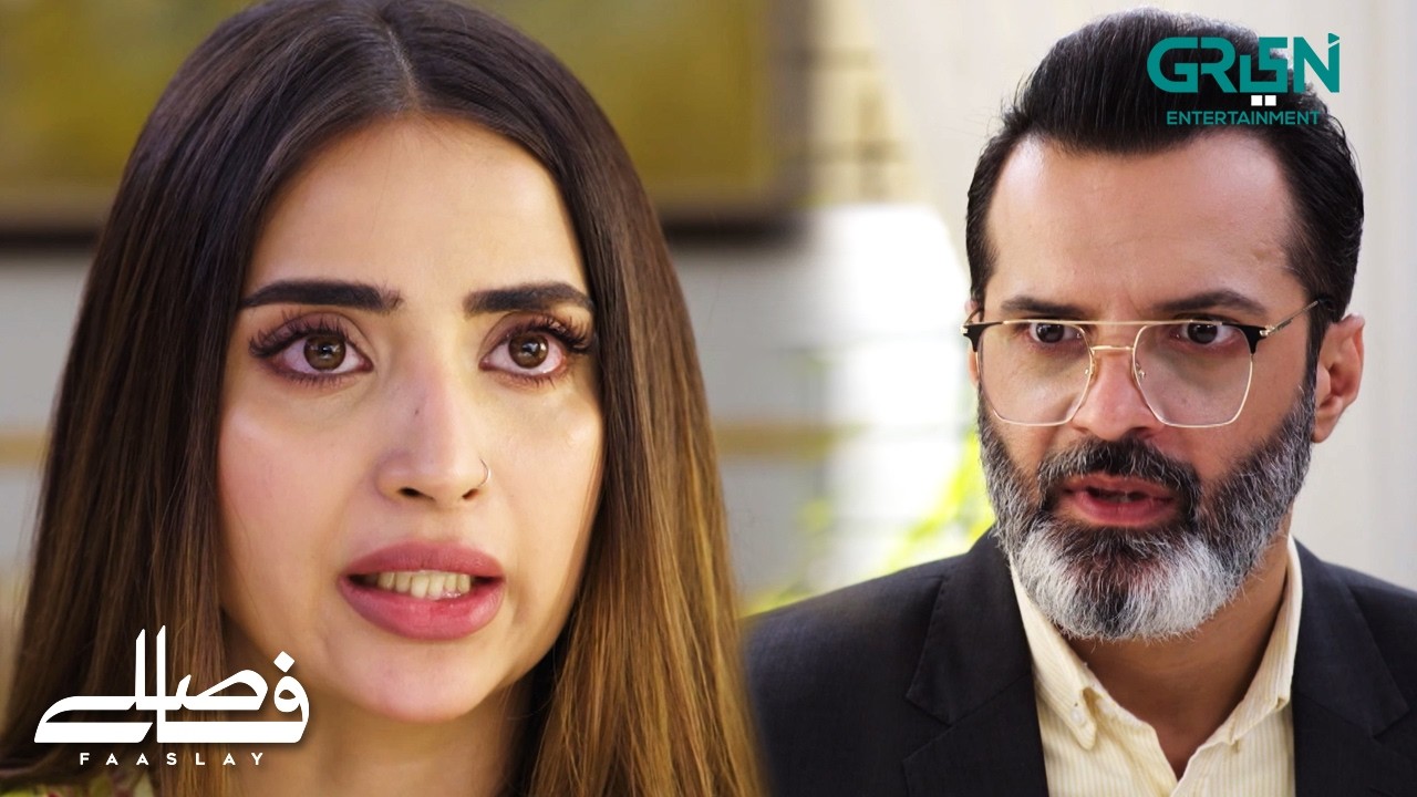 Mein Zaviyar ki Zindagi Par Koi Samjhota Nahi Karungi | Faaslay | Ali Ansari - Saboor Aly | Green TV