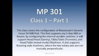MP 301 - Video-1 - 5X PP AUG 2017 DAY 1 Part 1