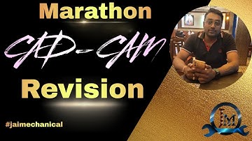 Marathon||CAD-CAM ||Revision||Unit-05||5th Semester||Mechanical||27-01-2024||SBTE