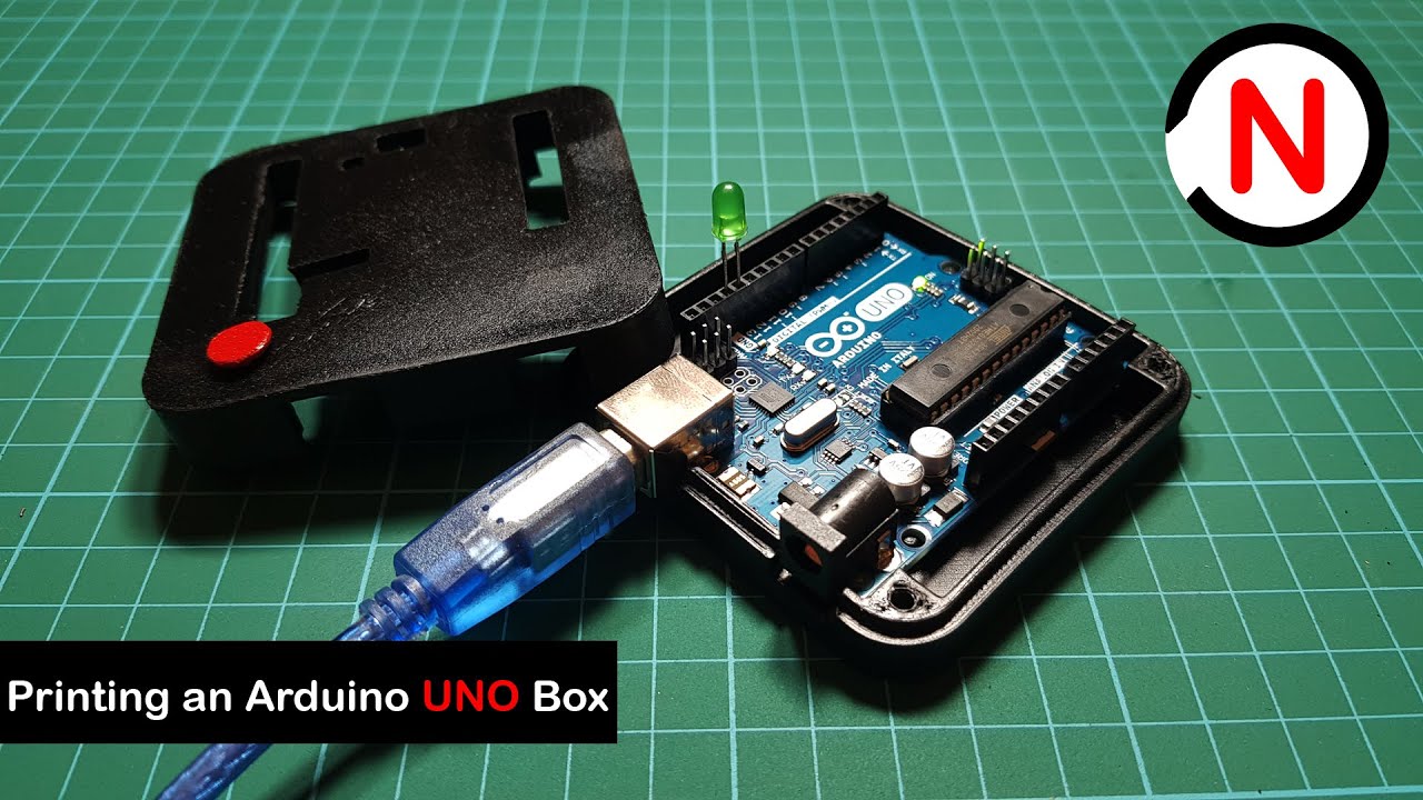 3D Printer - Printing an Arduino UNO Box - YouTube