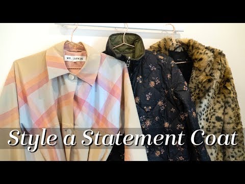 How to Style a Statement Coat - Leopard, Plaid, & Floral | Kait Bos