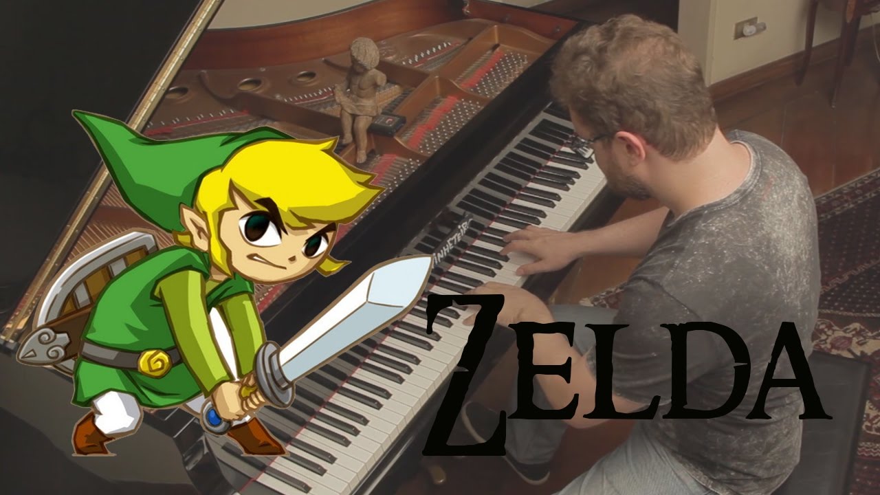 Zelda - Dungeon Theme on Piano - YouTube