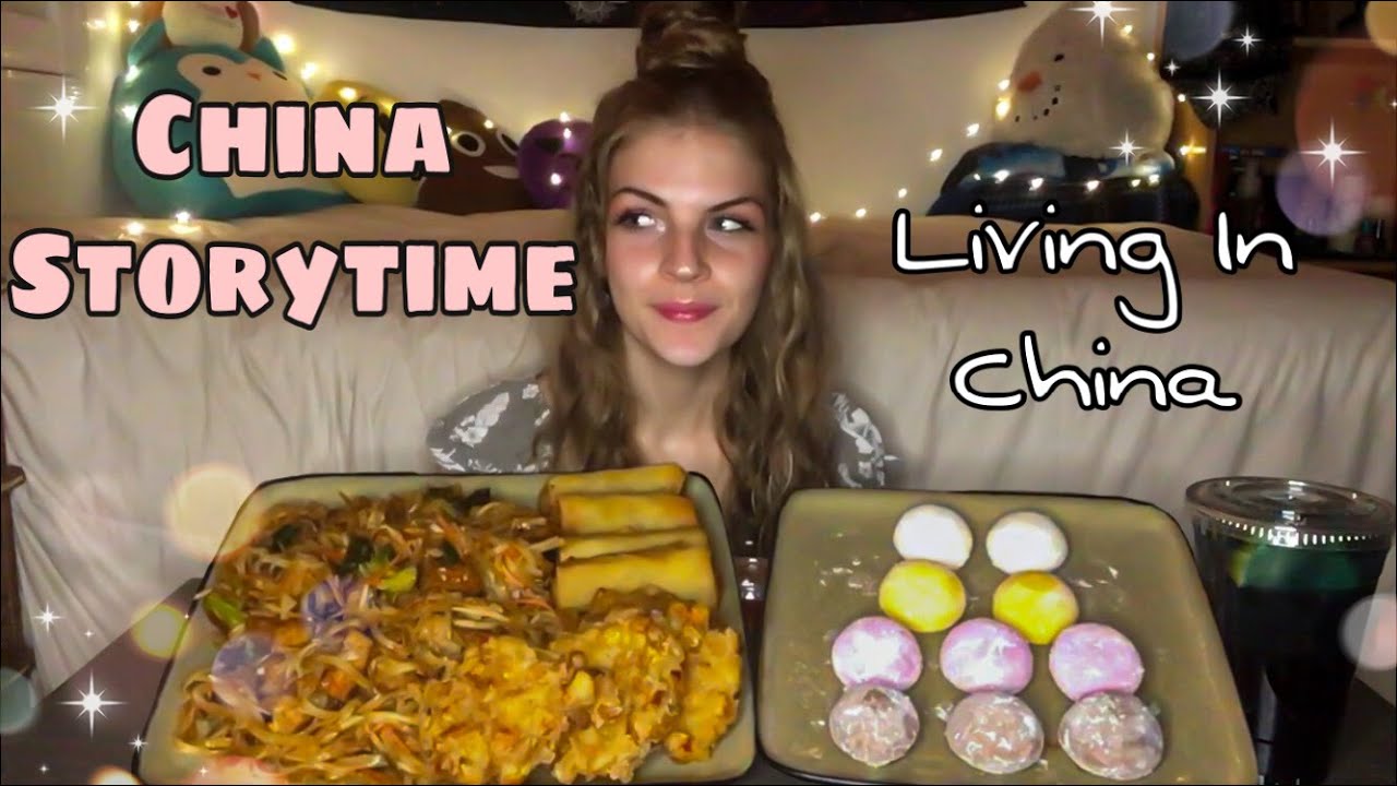 Pad Thai, Spring Rolls, Corn Cakes, Ice Cream Mochi MUKBANG (VEGAN)