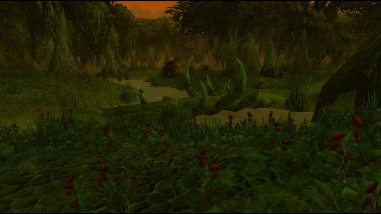 Relaxing World Of Warcraft Scenery Swamp Of Sorrows Youtube