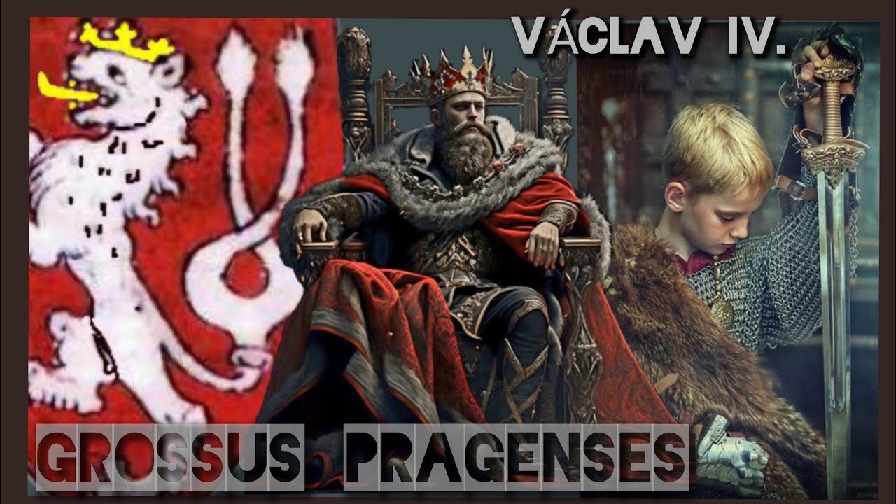 Umetená cestička k pražskému groši Václava IV.