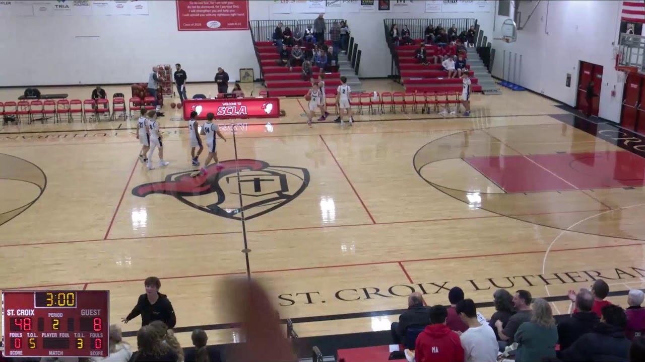 St. Croix Lutheran Academy vs Trinity School At River Ridge Womens Varsity Basketball