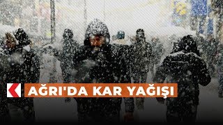 Ağrıda Kar Yağışı