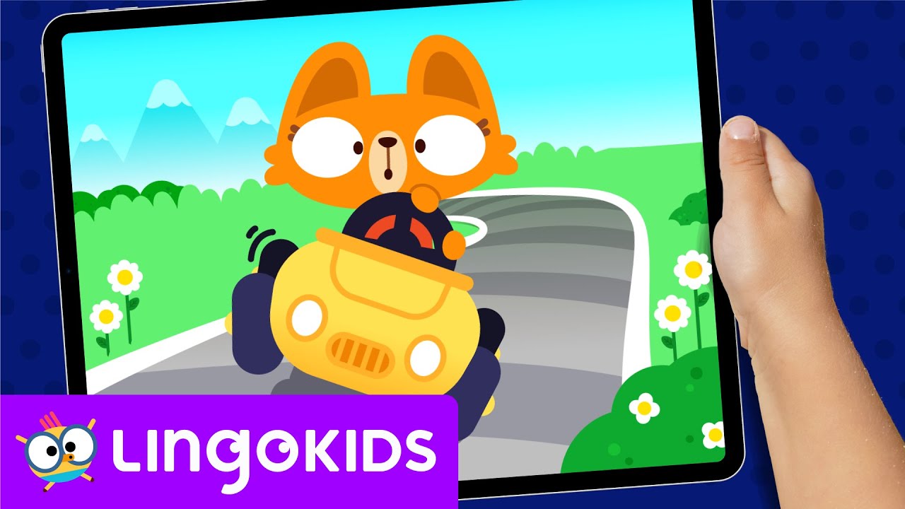 Road Quiz  DRIVING GAME for Kids 🚗🐱🛣️   Games by Lingokids