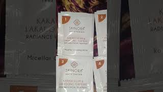 #shorts Skinora kakadu plum &amp; lakadong Turmeric radiance facial treatment