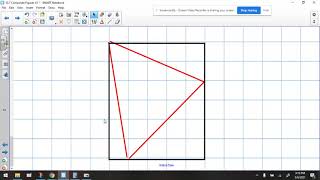 Find the Area of a Triangle on a Coordinate Plane