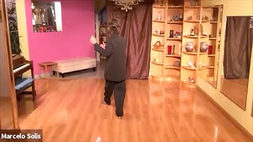 Argentine Tango class: sequence backward ocho and backward forward move