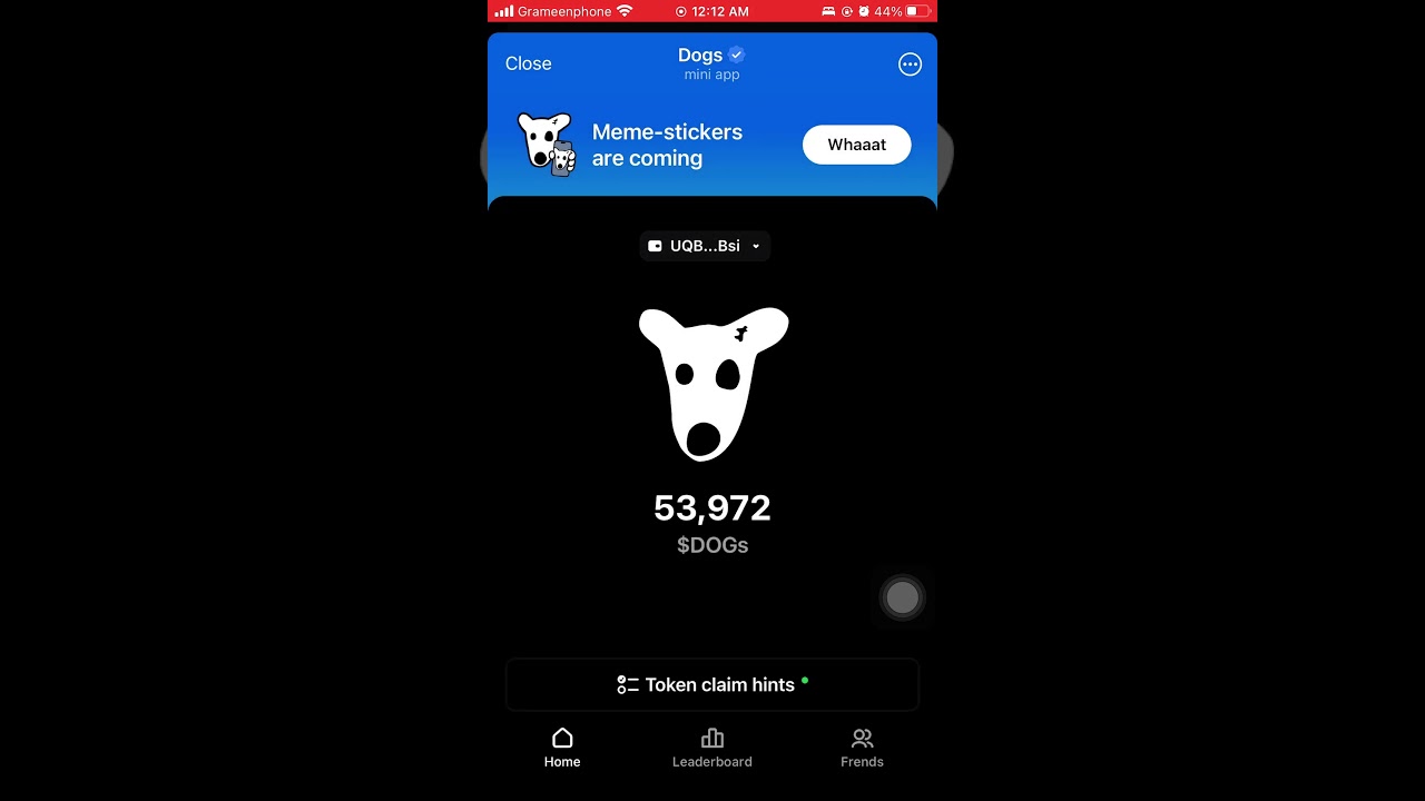 Dogs Withdrawal without gas fee