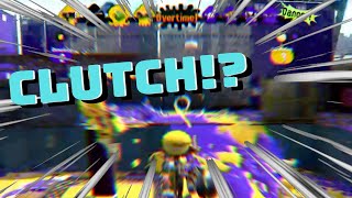 MOST CLUTCH COMEBACK IN SPLATOON 2 X RANK!!!