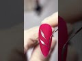 🖤❤️ Red & Black Nail Art Design | Elegant Nail Art Tutorial | Trendy Nail Ideas