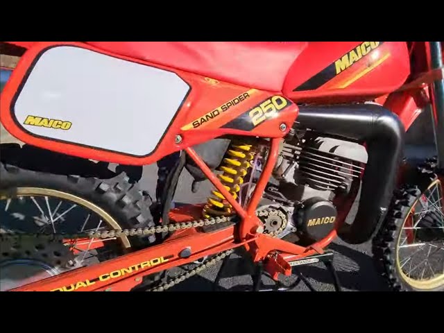 MAICO SAND SPIDER 250 MX THE CLASS OF 1983 - YouTube