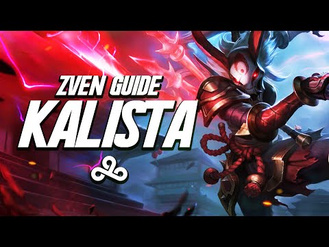 Jak grać Kalista Podoba C9 Zven! - Porady, Runy, buduje, i więcej (Champion Guide)