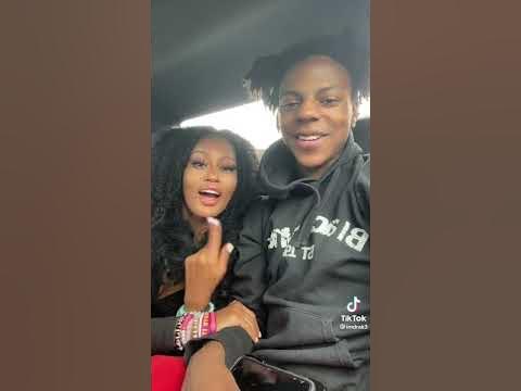 Ishowspeed and his girlfriend Jess in the car together - YouTube