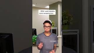 Pov Você Trabalha Como Recepcionista David Costa- 