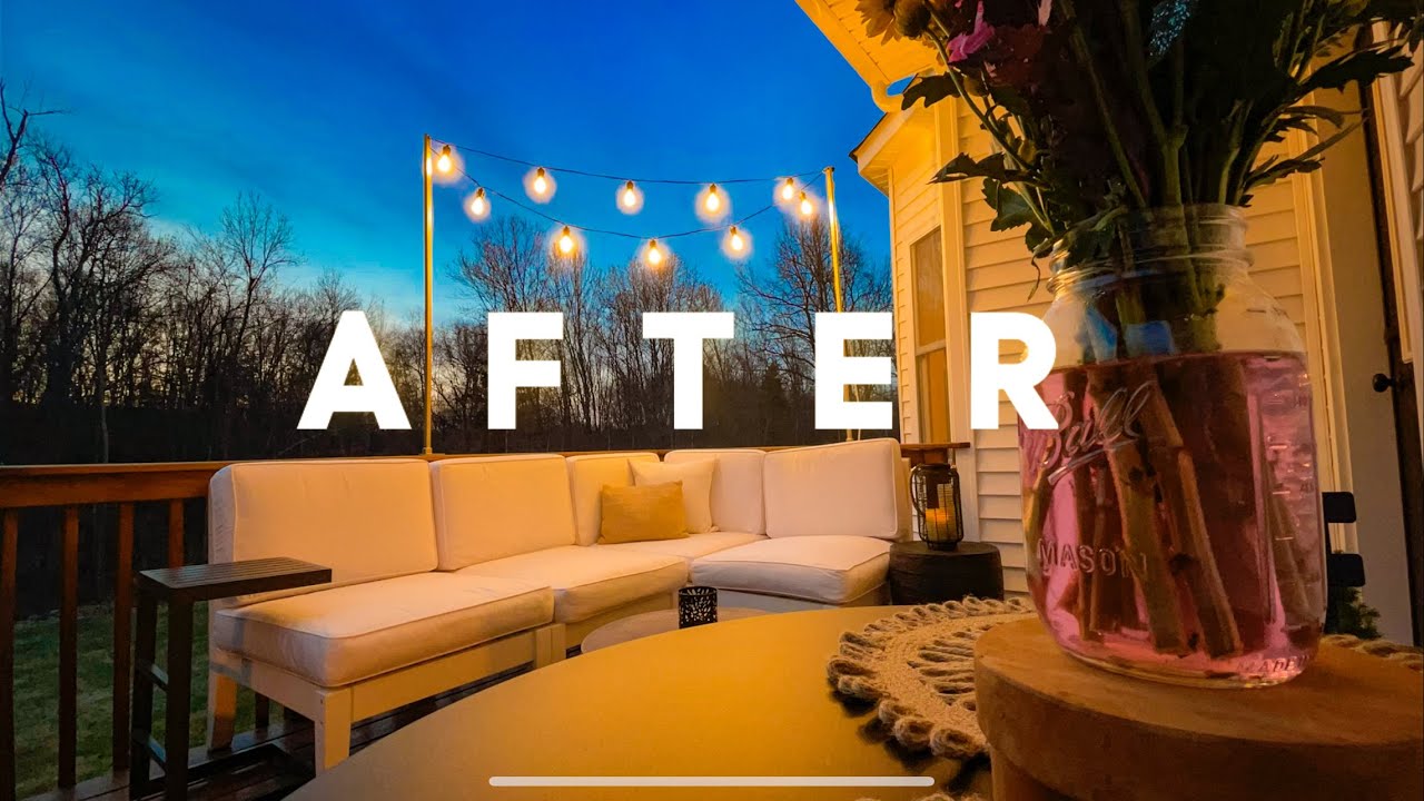 AMAZING Transformation Deck Backyard Ideas Porch and Patio Outdoor