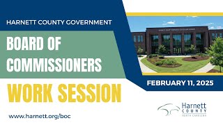 Board of Commissioners Work Session 02/11/2025