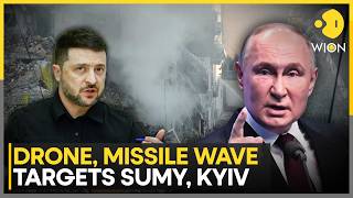 Russia Launches Massive Missile And Drone Attack On Ukraine | Kyiv, Sumy And Odesa Hit | Wion News