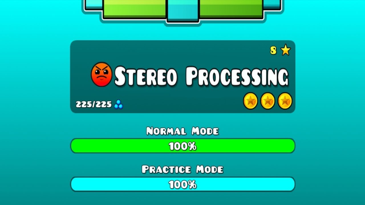 Geometry dash "Stereo Processing" por: Random149GD || Geometry dash