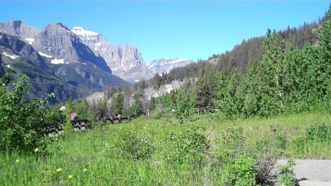 Leaving Rising Sun Motor Inn at Glacier National Park YouTube