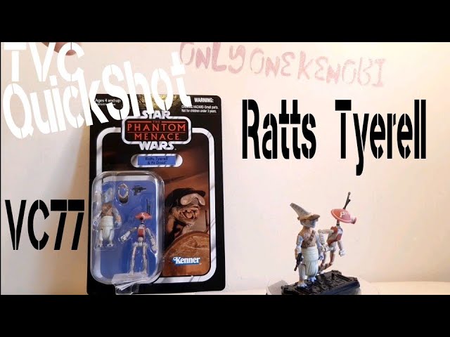STAR WARS VC77 RATTS TYERELL PIT DROID PHANTOM MENACE VINTAGE COLLECTION NEW 