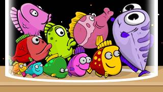 MERGE ROT FISH DROP - Melon Game Fish, Fish Ball, Drop & Merge, 2048 Color Ball Merge Puzzle screenshot 5