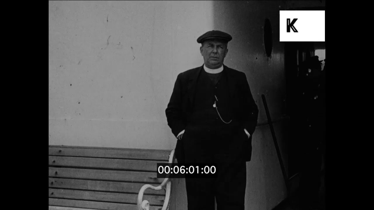 Survivors of The Titanic, 1912, 16mm