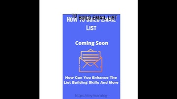 How to build email list: How Can You Enhance The List Building Skills And More