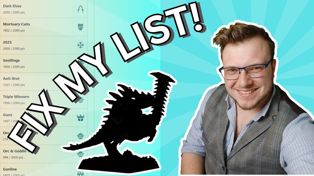 Fix Em List 🔴 FIX MY LIST! Season 2 Episode 15: Running it Back 🔴 - YouTube