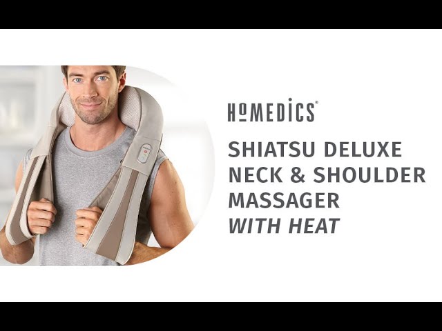 HoMedics Shiatsu Deluxe Neck Massager with Heat 