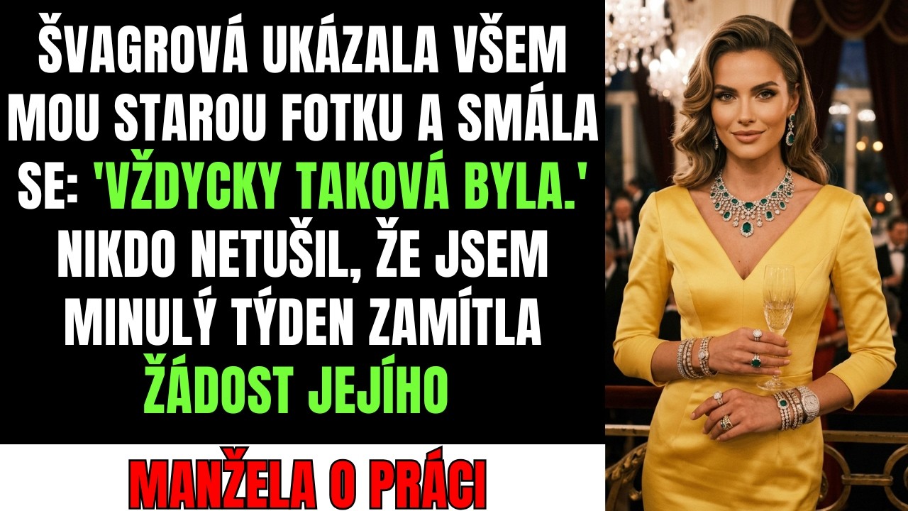 Seděla jsem u rodinné večeře, když moje švagrová promítla na zeď moji fotku z doby, kdy mi bylo sedmnáct. Devadesát pět kilo, špatné vlasy, obrovské brýle. „Vždycky taková byla!“ zasmála se a...