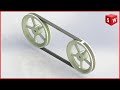 ✔How to make a belt in SolidWorks🧐